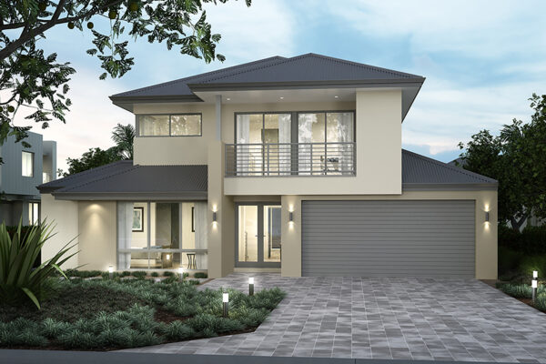 Traditional two storey home perth builder