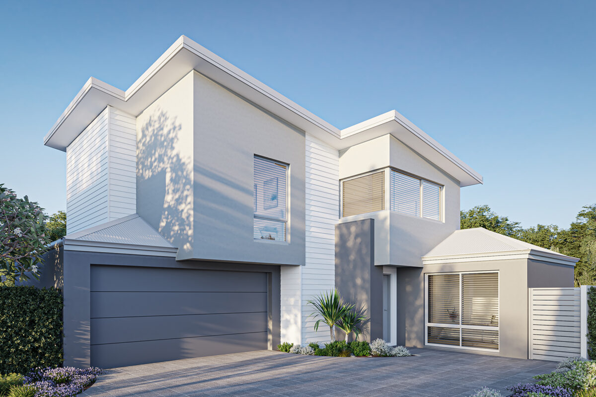 New Level Homes perth builder rear strata home designs